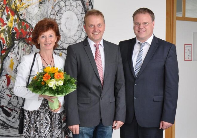 Gratulation zum 25-jährigen Dienstjubiläum