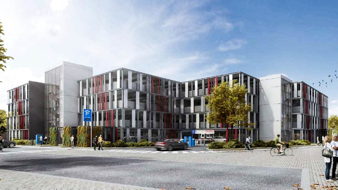 Neues Parkhaus Mit Mehr Als 300 Stellplatzen Entsteht