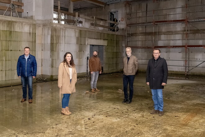 Tanzhalle Stage 7 Baufortschritt