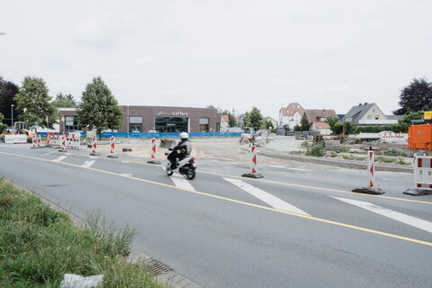 Baustelle Bahnhofstraße