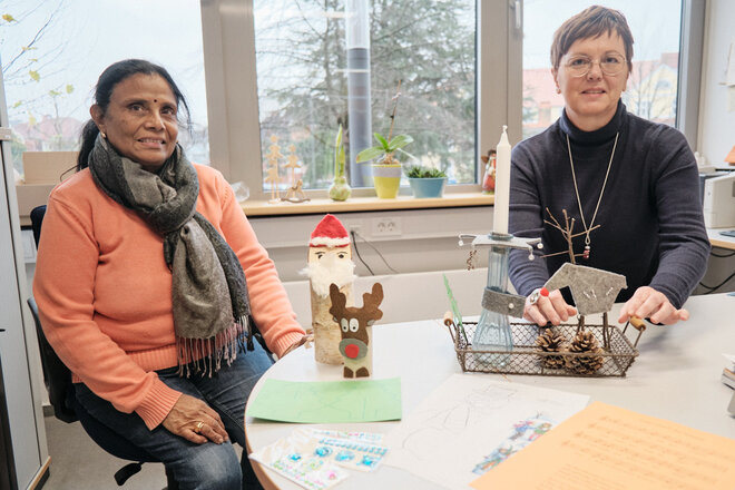 Adventsaktion der Sozialarbeiterin