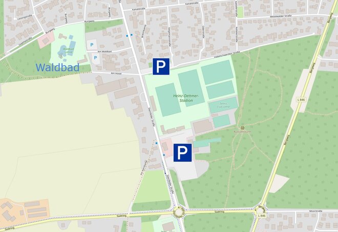 Parken am Waldbad