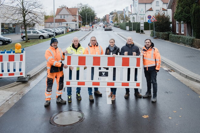 Bahnhofstraße Fertigstellung Bahnhofstraße Fertigstellung