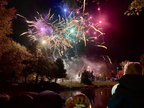 Lichterfest im Stadtpark Lichterfest im Stadtpark