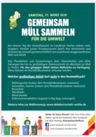 Infoflyer-Müllsammelaktion 2026