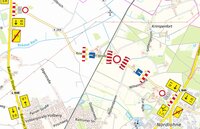 Vollsperrung der Krimpenforter Straße