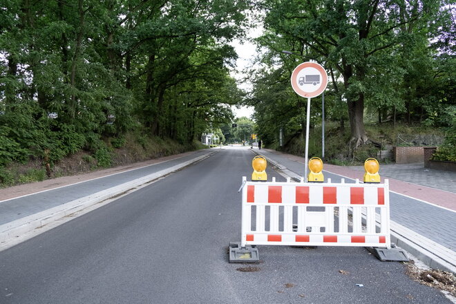 Abschluss Bauarbeiten Steinfelder Straße
