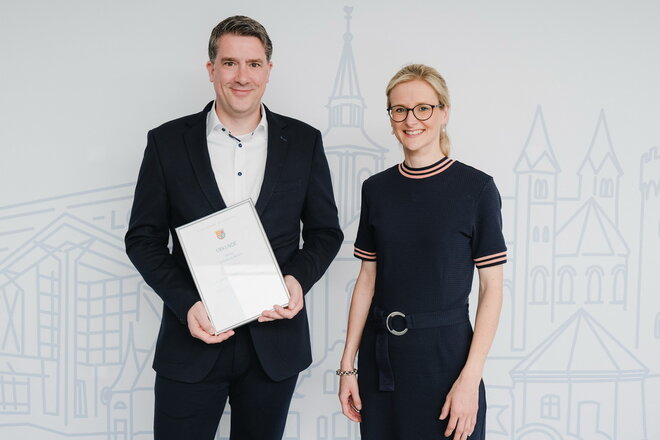 Dienstjubiläum Sebastian Wolke