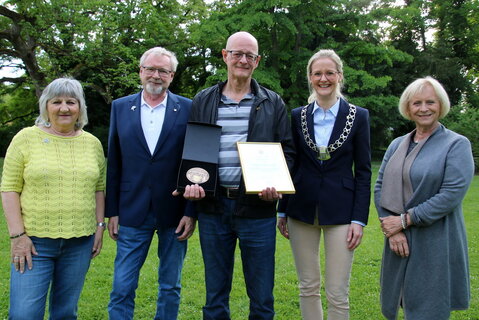 Rixheim Goldene Stadtmedaille