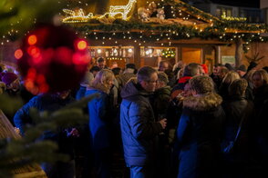 Atmosphäre auf dem Lohner Weihnachtsmarkt
