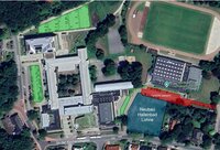 Hallenbad Baustart Parkplätze