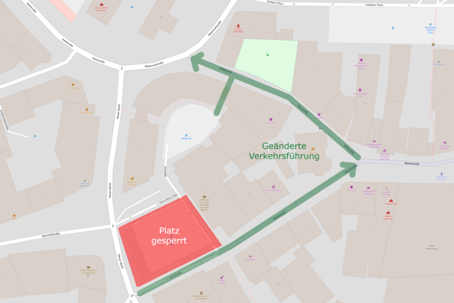 Weihnachtsmarkt Verkehr