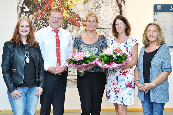 Corinna Fangmann und Sonja Olbrich feiern Jubiläum