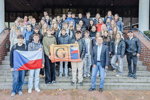 Schülergruppe Tschechien