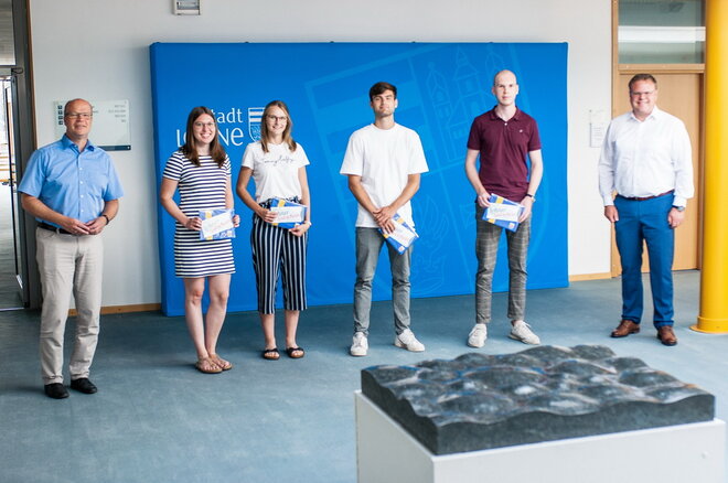 Gratulation zur erfolgreichen Ausbildung
