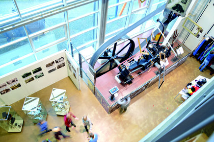 Industrie Museum Lohne Dampfmaschine