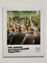 Kühlschrankmagnet Schützenumzug