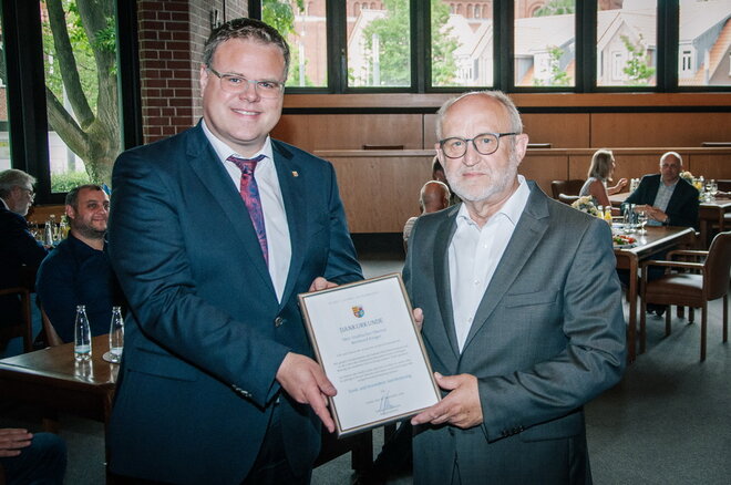 Verabschiedung Bauamtsleiter Bernd Kröger