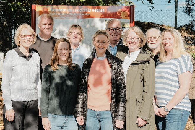 Wanderwege Eröffnung Gruppenbild