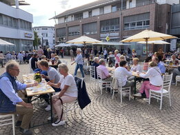 Stadtfest Kaffeetafel