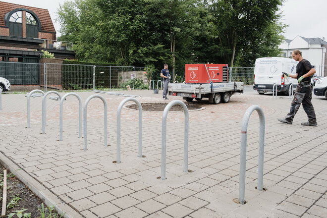Fahrradparkplatz Hövemannsweg