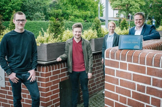 Vorstellung der digitalen Bühne