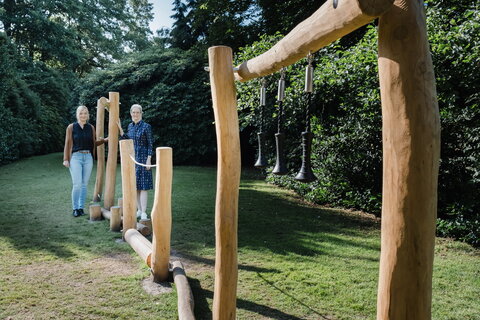 Neue Spielgeräte im Stadtpark