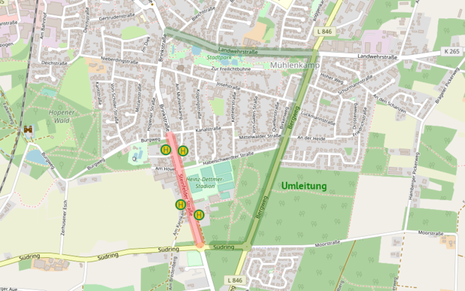 Neubau der Brinkstraße und Steinfelder Straße