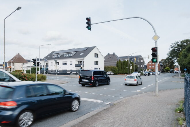 Neue Ampel Dinklager Straße