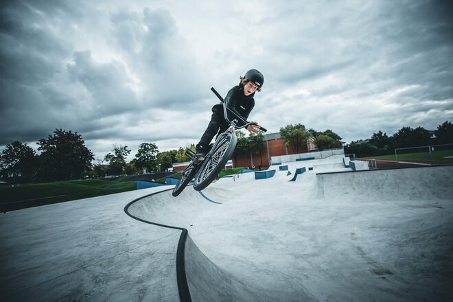 Skatepark und Pumptrack