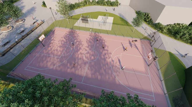 Basketballplatz Falkenbergstraße