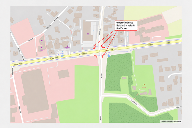Neue Ampel Dinklager Str Karte