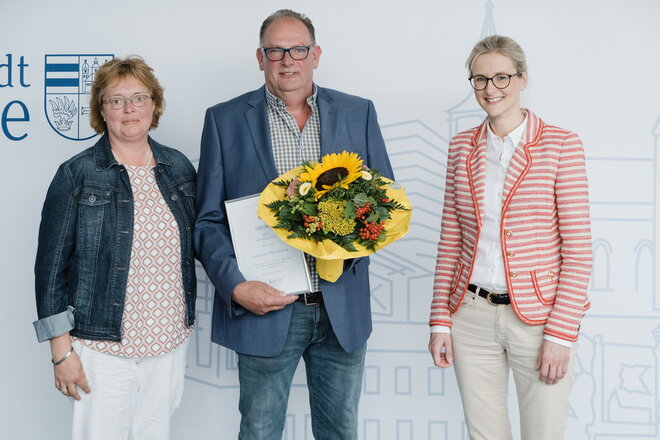 Dienstjubiläum von Andreas Hochartz
